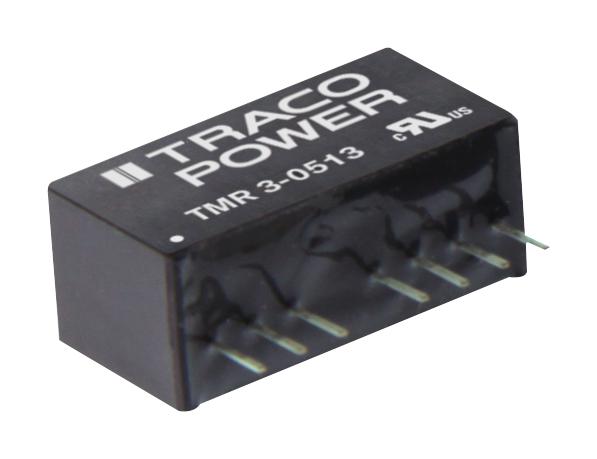 TMR 3-2413 DC/DC CONVERTER, 1 O/P, 0.2A, 15V TRACO POWER
