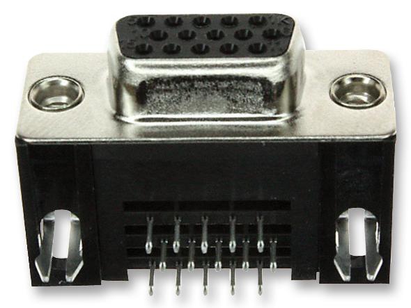 2311763-2 HD D-SUB CONN, RCPT, 15POS, THROUGH HOLE AMP - TE CONNECTIVITY