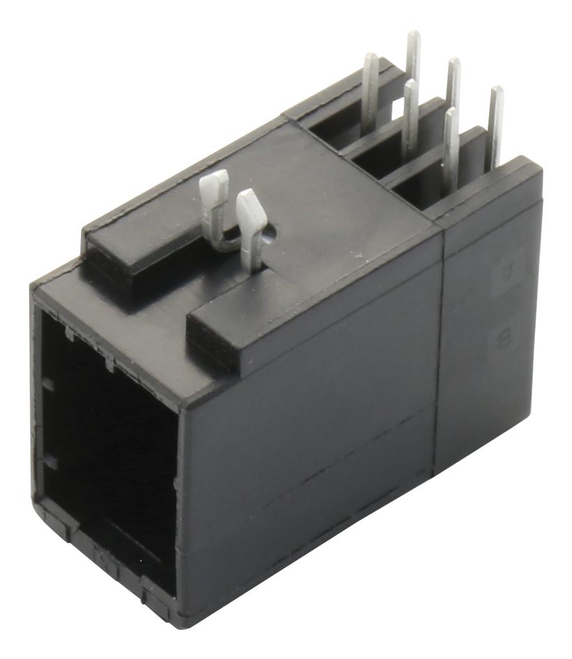 1376136-2 WTB CONN, R/A HEADER, 6POS, 2ROW, 2.5MM AMP - TE CONNECTIVITY