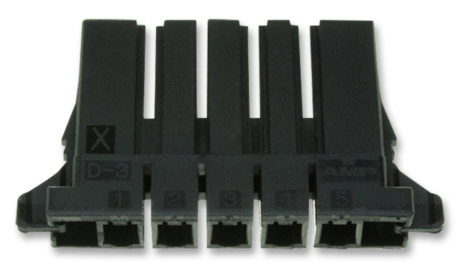 2-178128-5 WTB HOUSING, RCPT, 5POS, 1ROW, 5.08MM AMP - TE CONNECTIVITY