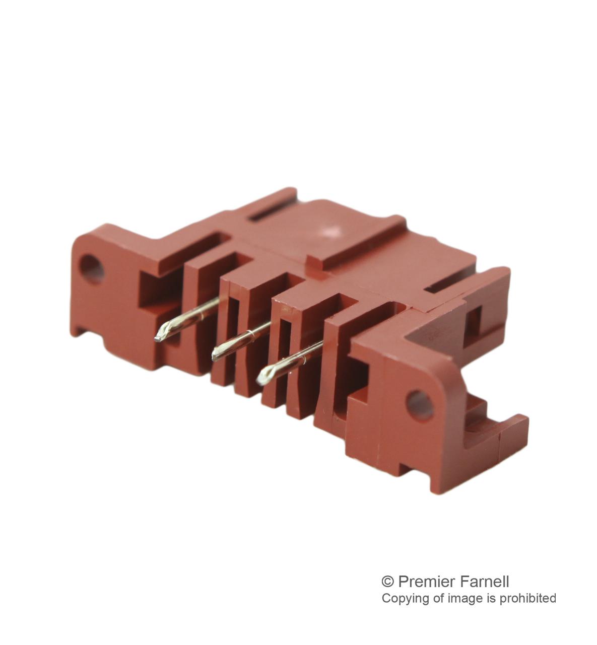 207609-6 CONNECTOR, HEADER, 3WAY AMP - TE CONNECTIVITY