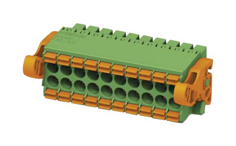 DFMC 1,5/17-ST-3,5-LR TERMINAL BLOCK, PLUGGABLE, 17POS, 16AWG PHOENIX CONTACT