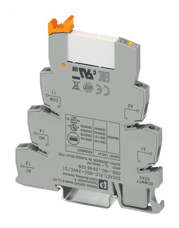 2966184 RELAY, SPDT, 250VAC, 6A PHOENIX CONTACT