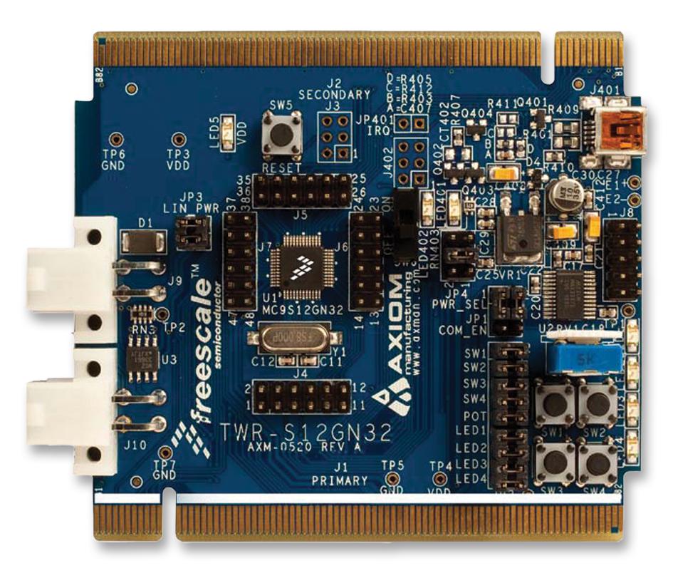 TWR-S12GN32 EVALUATION BOARD, S12 NXP