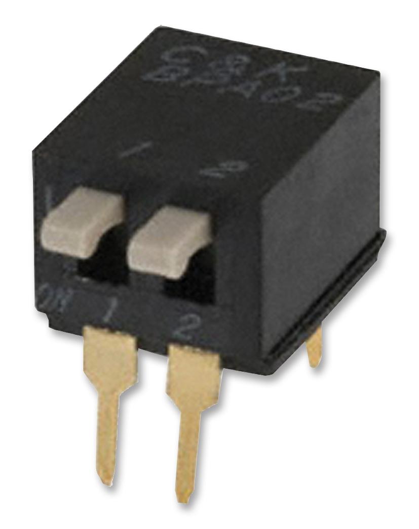BPA02B SWITCH, SIDE ACTUATED, 2WAY, SPST, THT C&K COMPONENTS