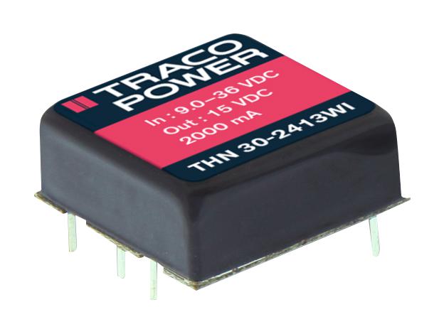 THN 30-2411WI DC/DC CONVERTER, 6A, 5V, 30W TRACO POWER