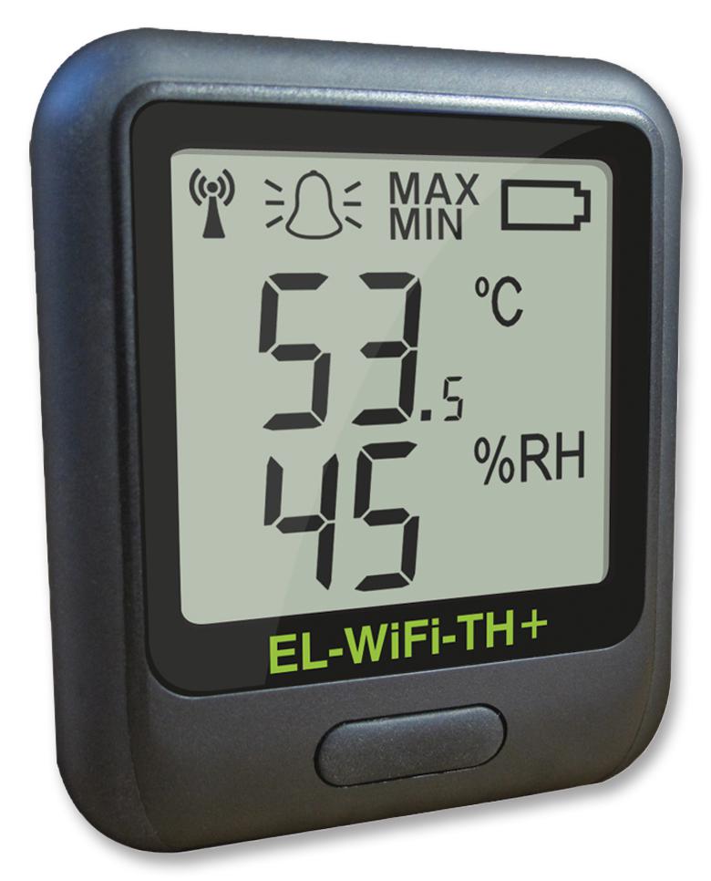 EL-WIFI-TH+ DATALOGGER, TEMP/RH, -20 TO 60 DEG, WIFI LASCAR