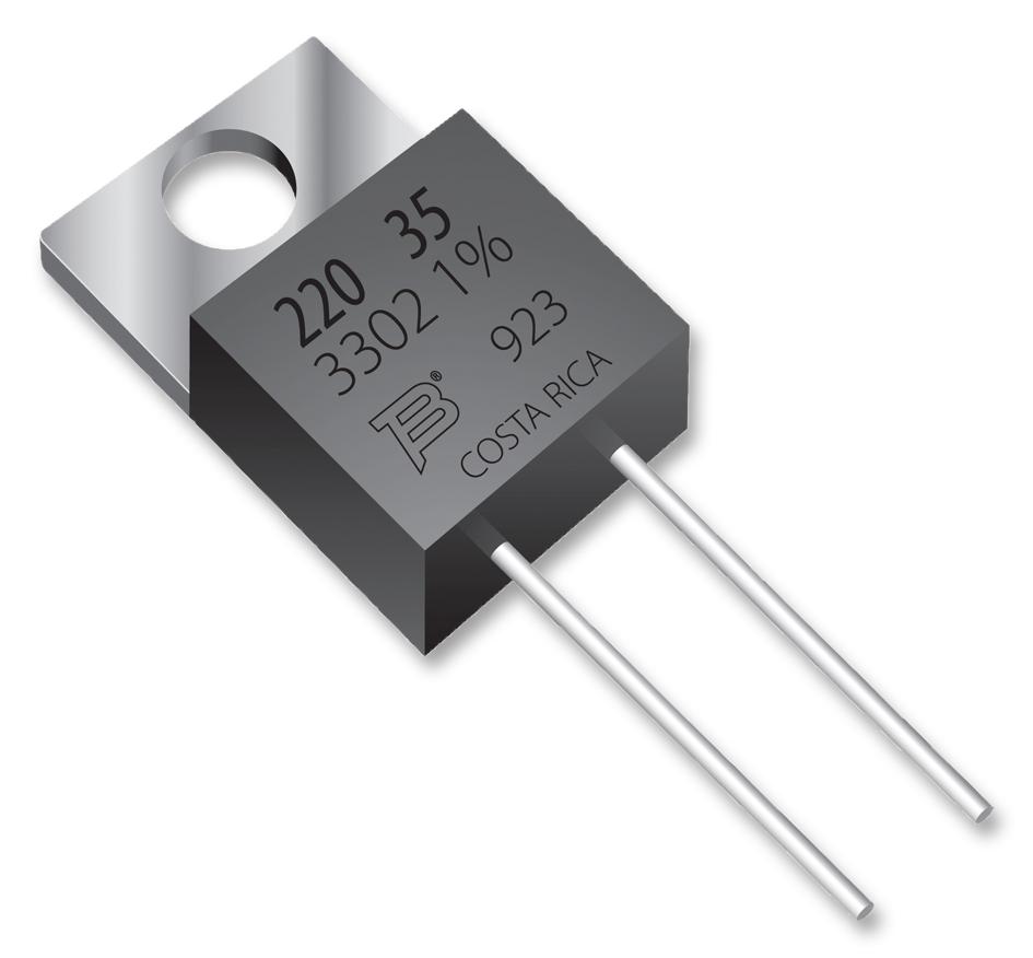 PWR220T-20-3300F RES, 330R, 20W, TO-220, THICK FILM BOURNS