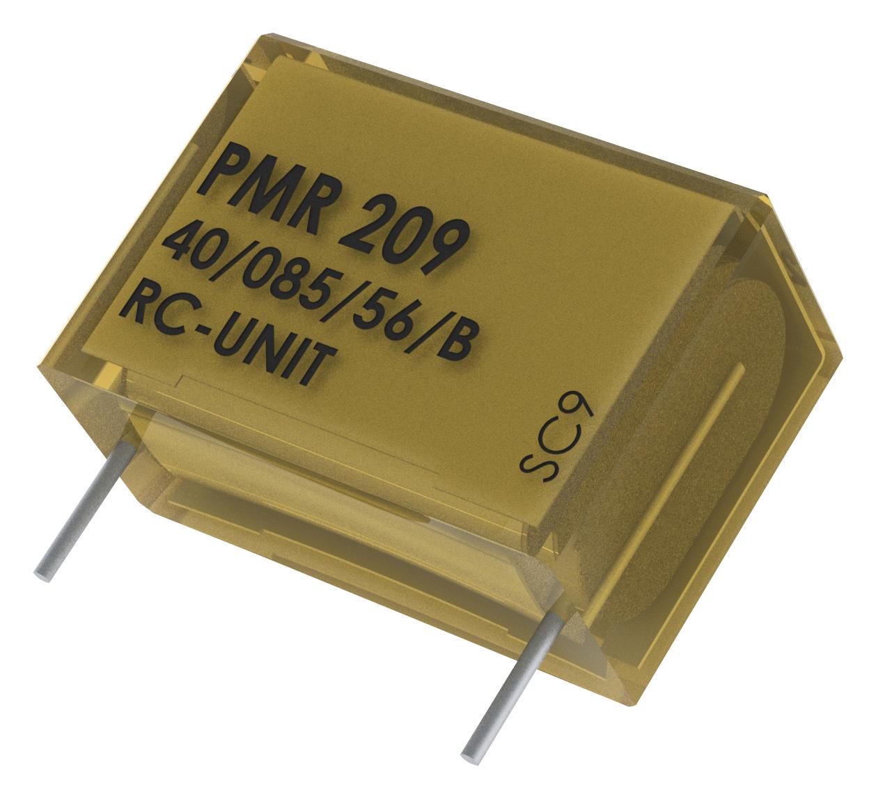 PMR209MC6220M022R30 CAP, 0.22µF, 20%, PAPER, RADIAL KEMET