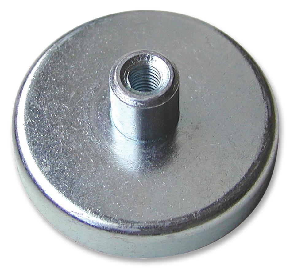 E865 MAGNET, FERRITE POT, 32X7MM, M4 ECLIPSE MAGNETICS