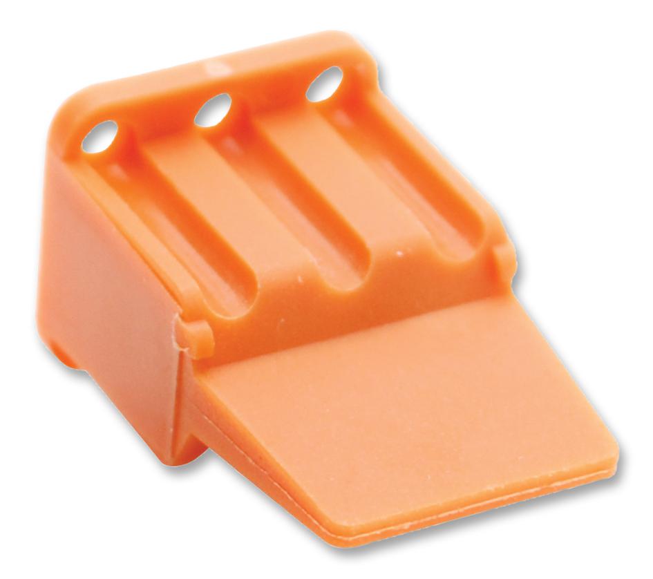 AWM-6S WEDGELOCK, 6 WAY, ORANGE, THERMOPLASTIC AMPHENOL SINE/TUCHEL