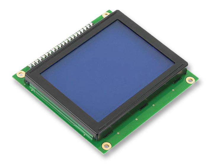 MIKROE-4 GRAPHIC LCD MODULE, 128 X 64 MIKROELEKTRONIKA