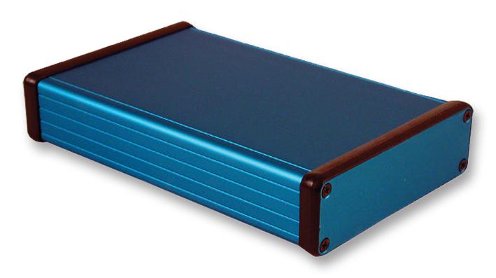 1455L1601BU ENCLOSURE, ALU, BLUE,160X103X30.5MM HAMMOND