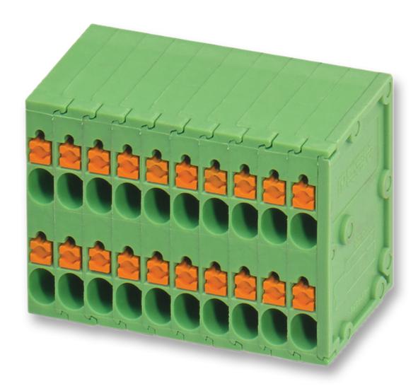SPTD 1,5/12-H-3,5 TB, WIRE TO BRD, 12POS, 14AWG PHOENIX CONTACT