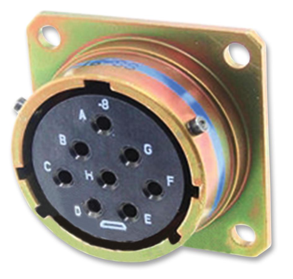 TVP02ZN-11-98PC-LC CIRCULAR CONNECTOR, RCPT, 11-98, PANEL AMPHENOL LTD