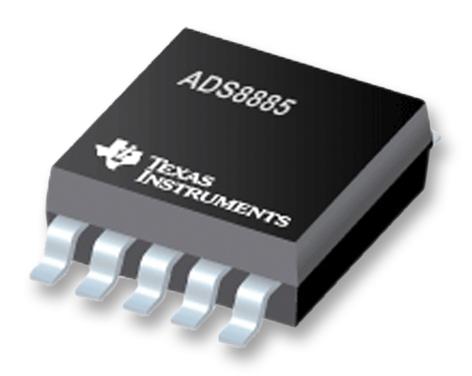 ADS8885IDGSR ADC, 18BIT, 400KSPS, VSSOP-10 TEXAS INSTRUMENTS