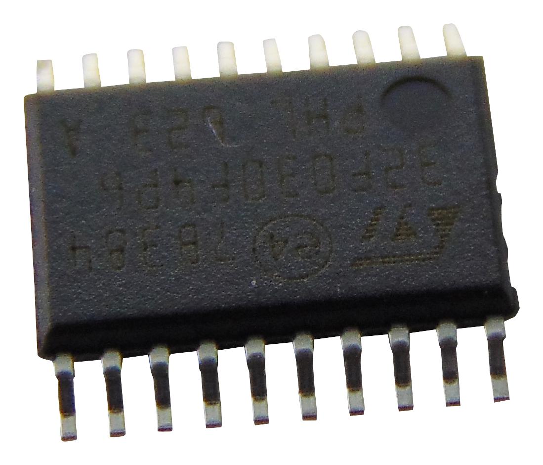 STM32F030F4P6 MCU, 32BIT, CORTEX-M0, 48MHZ, TSSOP-20 STMICROELECTRONICS