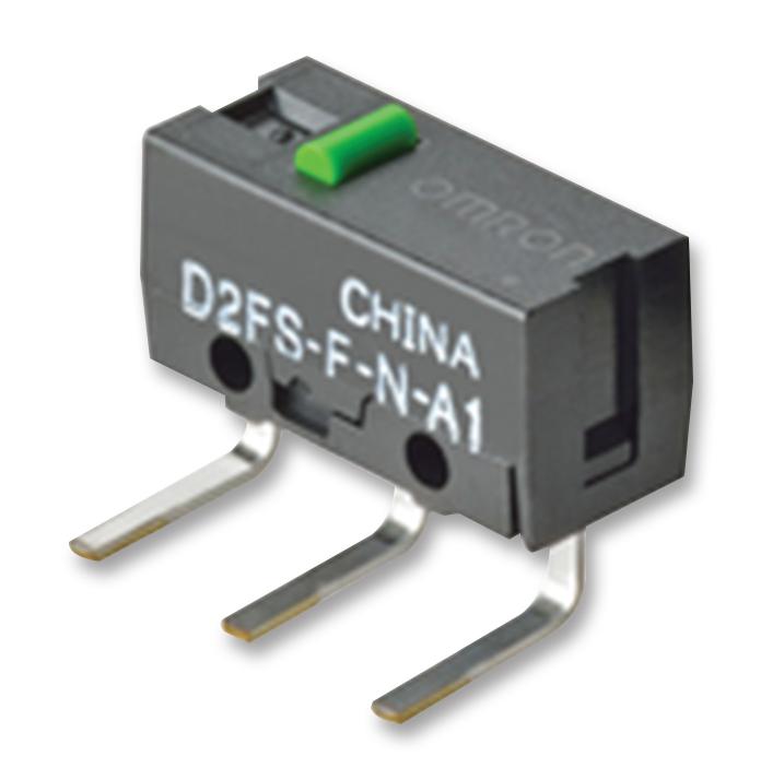 D2FS-FL-N-A1 MICROSWITCH, LEVER, SPST, 0.1A, 6VDC OMRON
