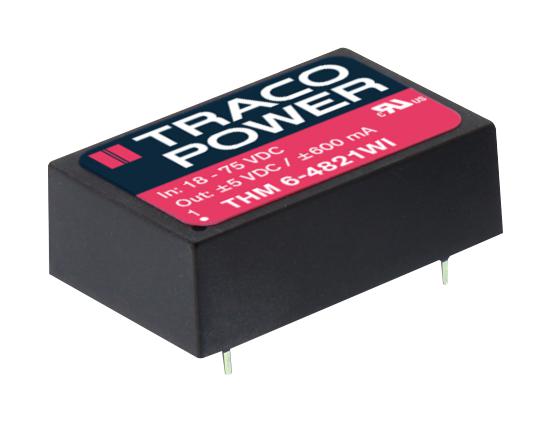 THM 6-2415WI DC-DC CONV, ISO POL, 1 O/P, 0.25A, 24V TRACO POWER