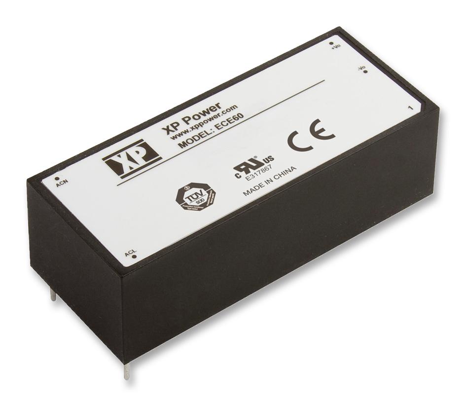 ECE60US48 AC/DC CONVERTER, 60W, 48V, 1.25A XP POWER