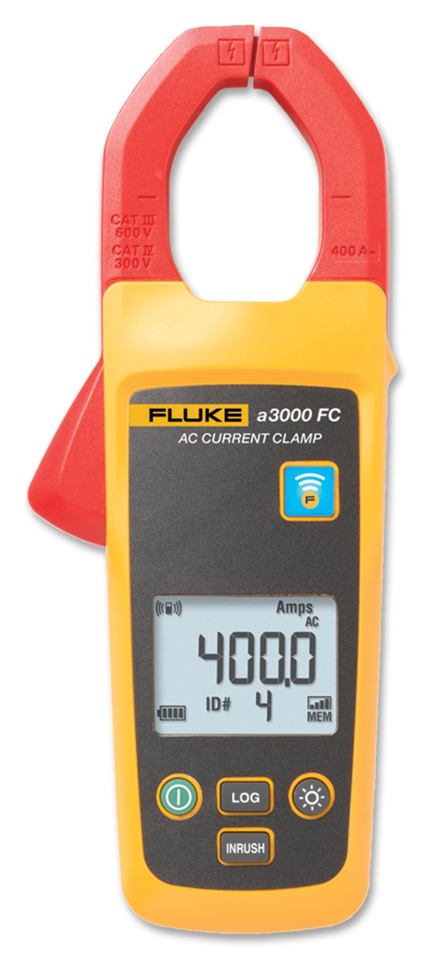 FLUKE  A3000 FC AMMETER, AC, 0A TO 400A, 3-1/2 FLUKE