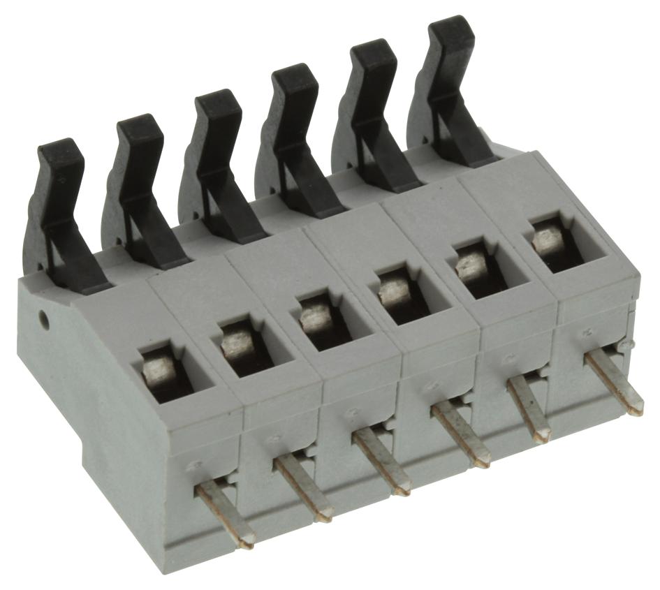 AST0250704 TERMINAL BLOCK, WIRE TO BRD, 7POS, 14AWG METZ CONNECT