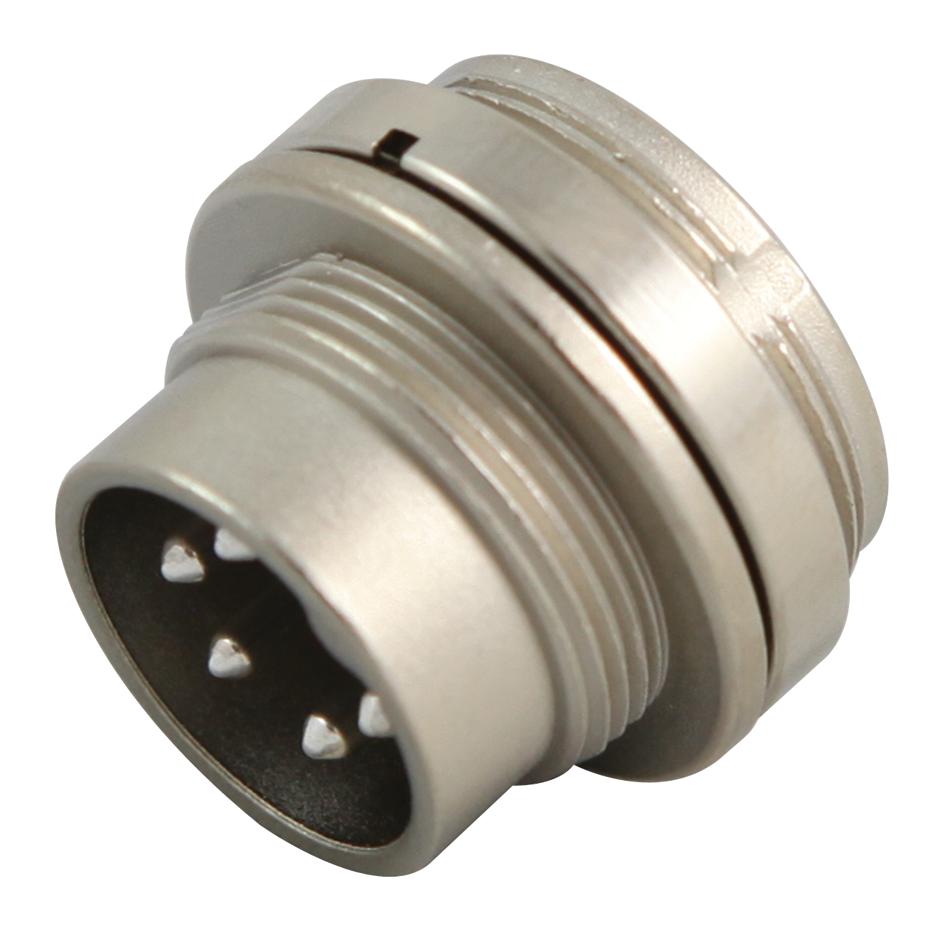 Q 0,34/4IDC/16-16KU-KU BK CONNECTOR, CIRCULAR, RCPT, 4POS, CABLE PHOENIX CONTACT