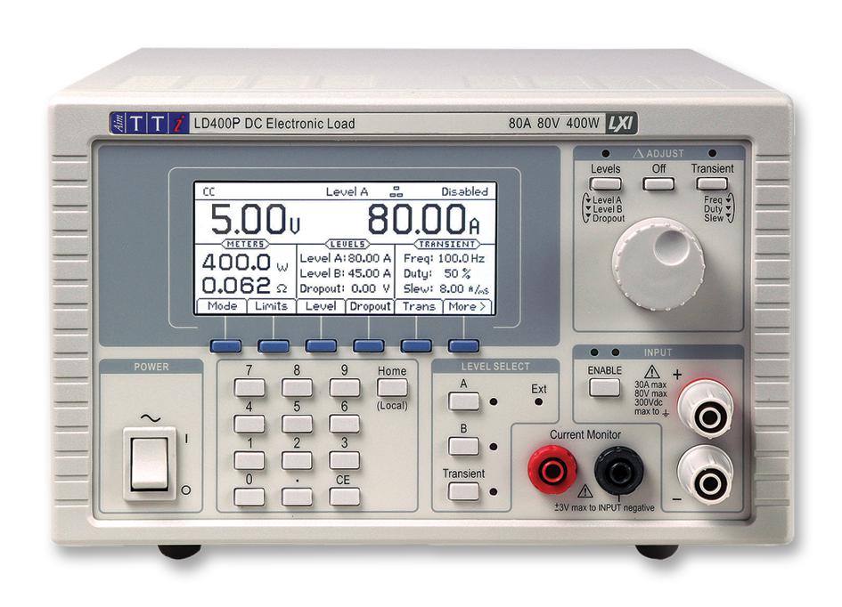 LD400P DC LOAD, FIXED, 80A, 80V, 400W AIM-TTI INSTRUMENTS