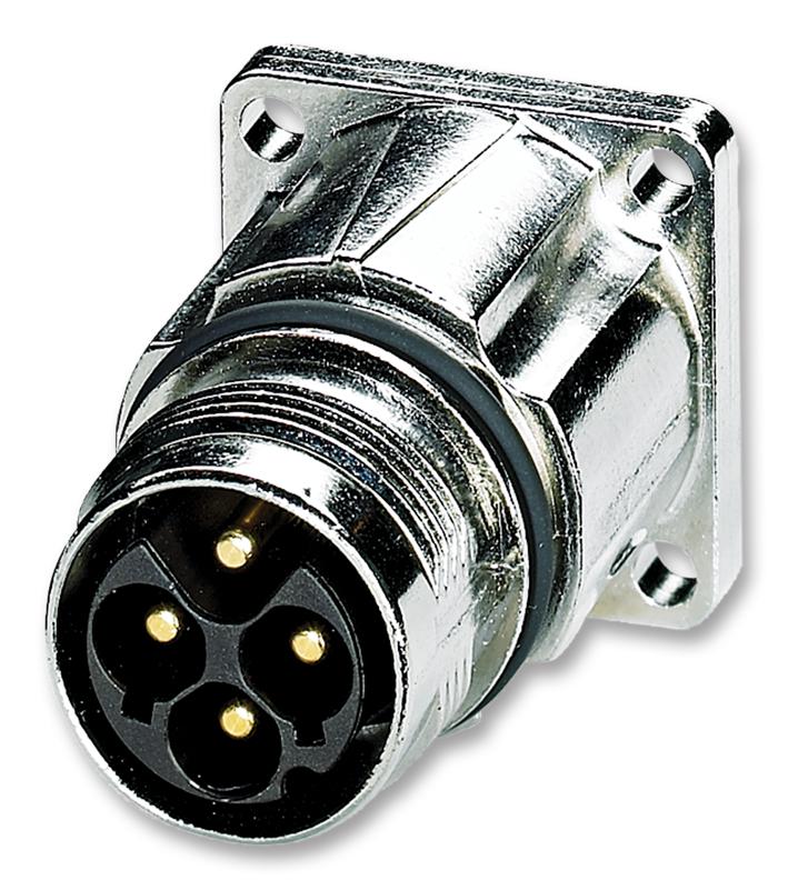 ST-5EP1N8AW400S CIRCULAR CONNECTOR, RCPT, 6POS, PANEL PHOENIX CONTACT