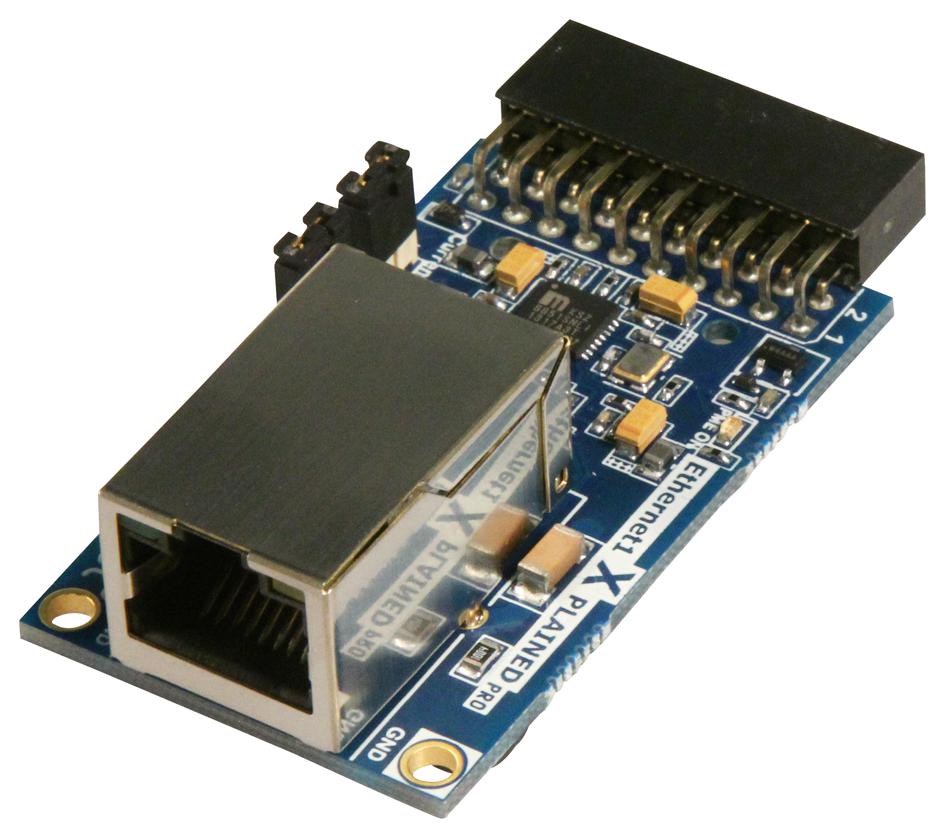 ATETHERNET1-XPRO EXT BOARD, XPLAINED PRO ETHERNET MAC/PHY MICROCHIP