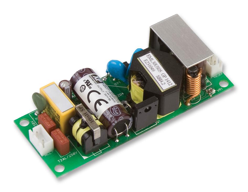 EML30US03-T POWER SUPPLY, AC-DC, MEDICAL, 3.3V, 6A XP POWER