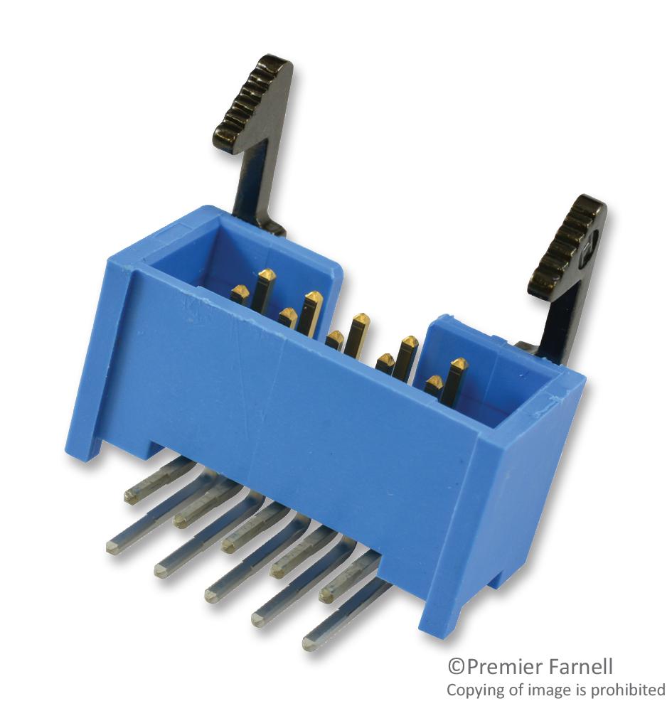 2-1761609-3 CONNECTOR, HEADER, 10POS, 2ROW, 2.54MM AMP - TE CONNECTIVITY