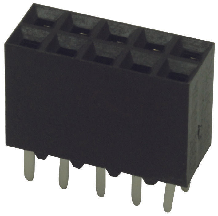 5-534206-5 CONNECTOR, RCPT, 10POS, 2ROW, 2.54MM AMP - TE CONNECTIVITY
