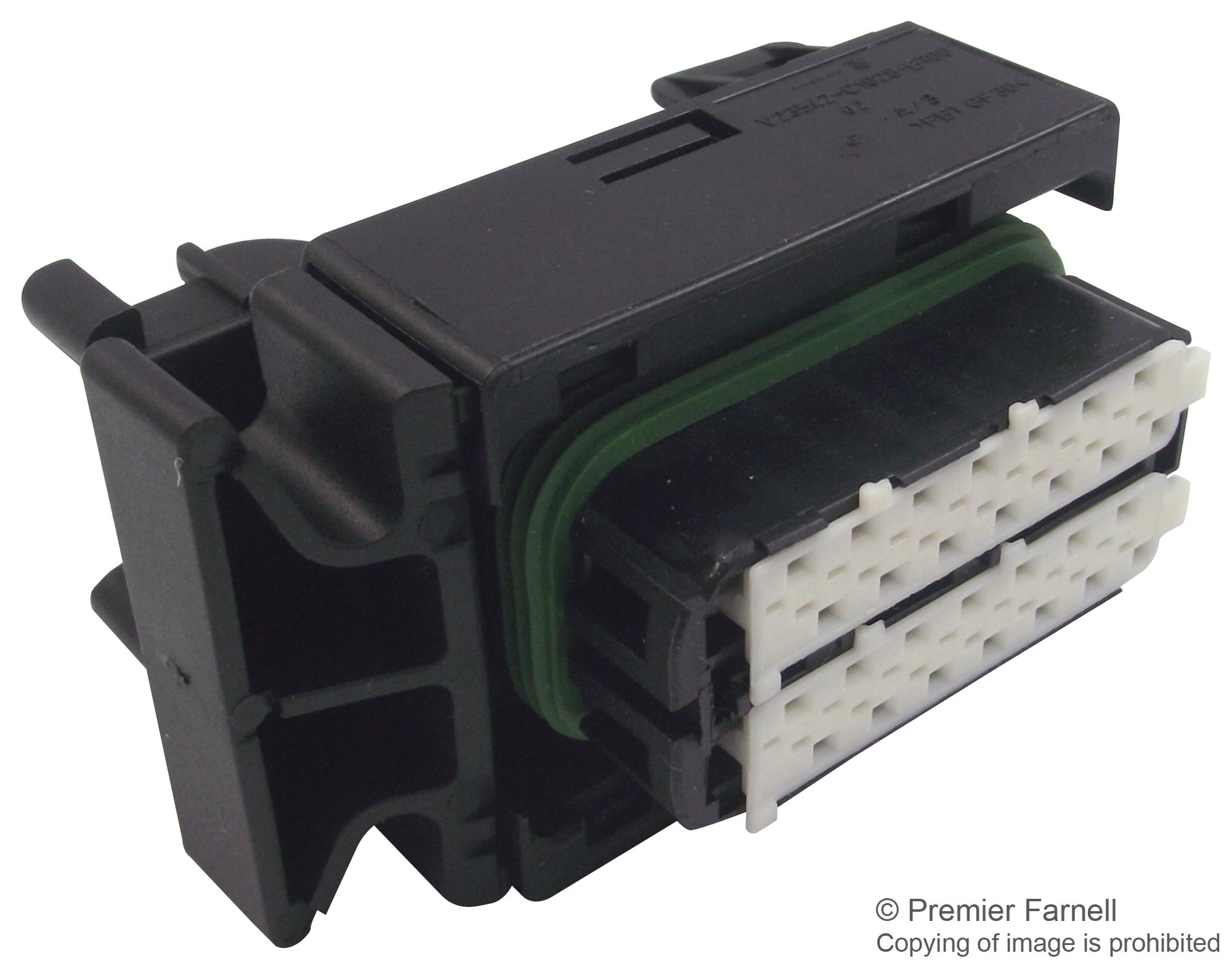 1393436-4 RECTANGULAR POWER HOUSING, SOCKET, CABLE AMP - TE CONNECTIVITY