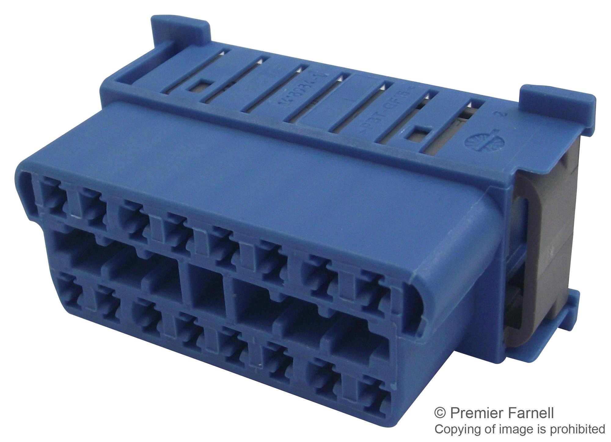 1418984-1 HOUSING, RCPT, MICRO TIMER CONTACT AMP - TE CONNECTIVITY