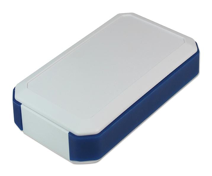 WH145-33-M3-WN HANDHELD ENCLOSURE, ABS, WHITE/BLUE TAKACHI