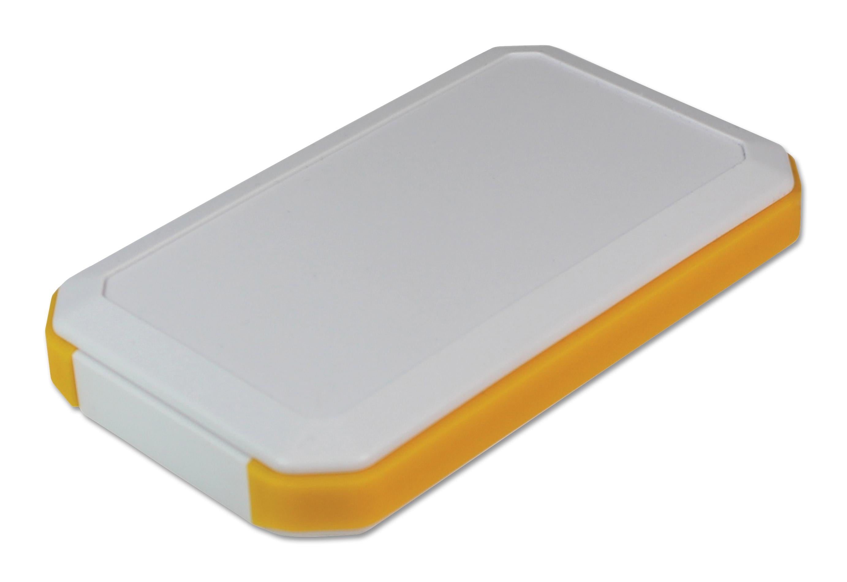 WH145-25-N-WY HANDHELD ENCLOSURE, ABS, WHITE/YELLOW TAKACHI