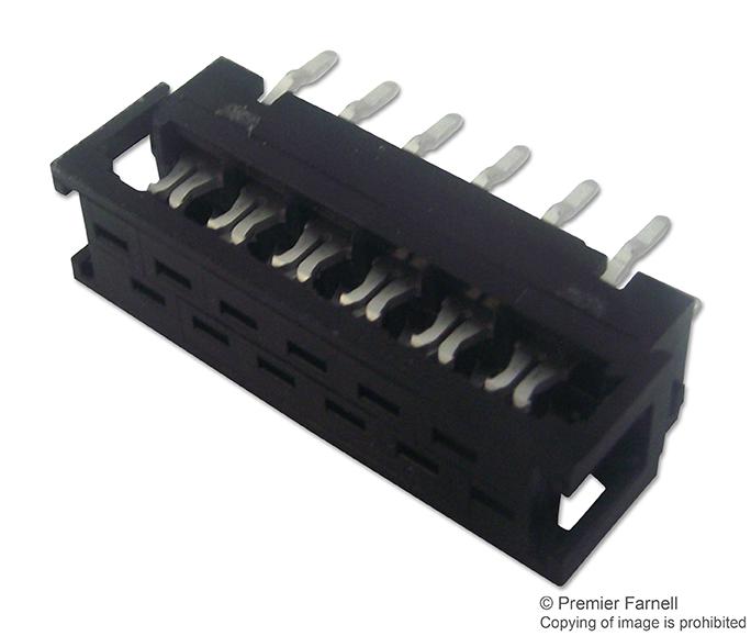 2-2178713-0 CONNECTOR, RCPT, 20POS, 2ROW, 1.27MM AMP - TE CONNECTIVITY