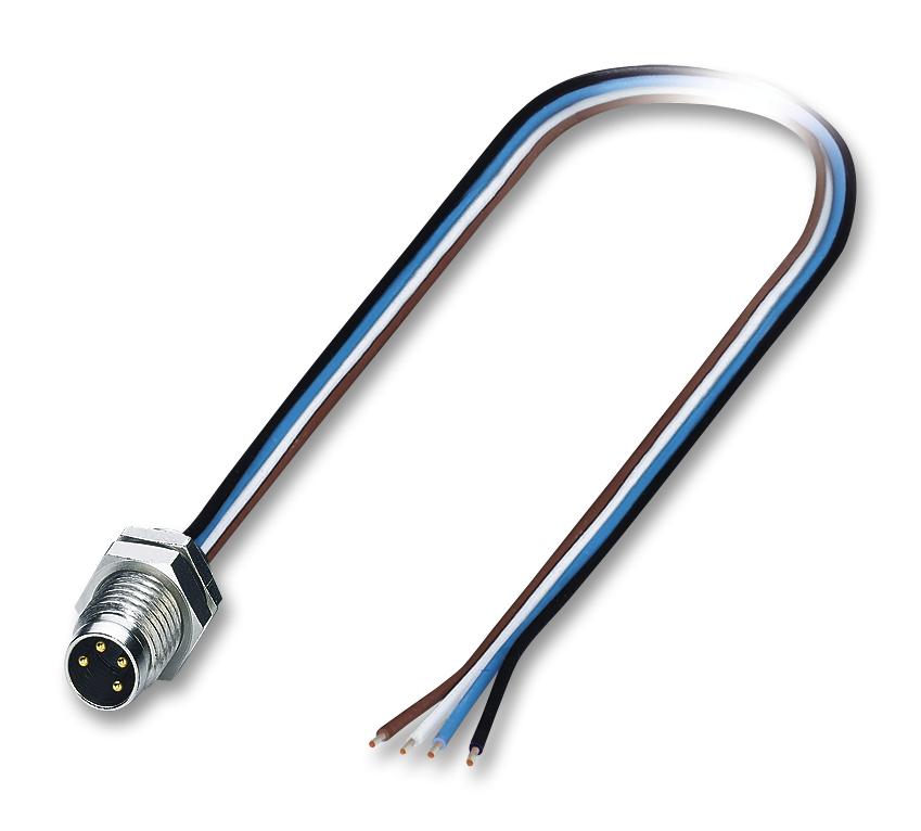 SACC-DSI-M 8MS-4CON-M 8/0,5 SENSOR CORD, 4P, M8 PLUG-FREE END, 0.5M PHOENIX CONTACT