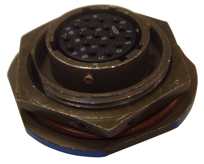 MS27474T14A5P CIRCULAR CONNECTOR, RCPT, 14-5, JAM NUT AMPHENOL LTD