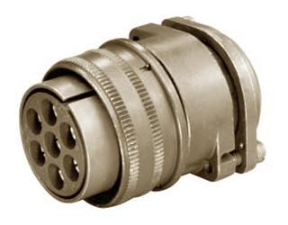 MS3106R22-1P CIRCULAR CONNECTOR, PLUG, 22-1, CABLE AMPHENOL