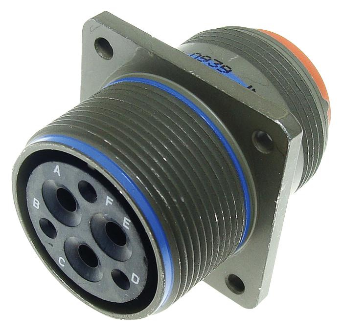 MS3450W36-7S CIRCULAR CONNECTOR, RCPT, 36-7, FLANGE AMPHENOL AEROSPACE