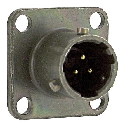 PT02A16-8P-009 CIRCULAR CONNECTOR, RCPT, 16-8, FLANGE AMPHENOL INDUSTRIAL