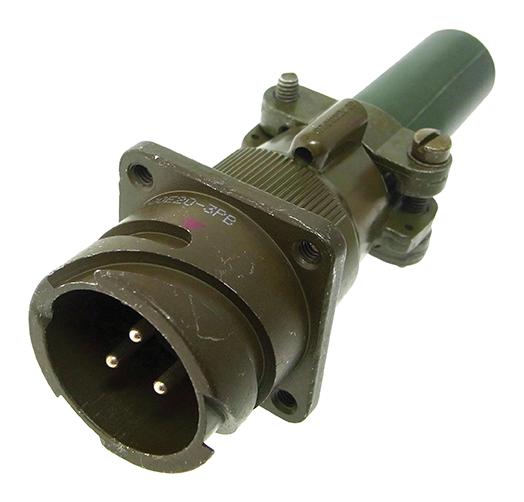 CA3100E36-10PB02-05 CIRCULAR CONNECTOR, RCPT, 36-10, FLANGE ITT CANNON