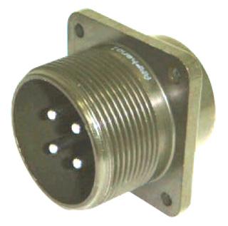 MS3102E22-23SY CIRCULAR CONNECTOR, RCPT, 22-23, FLANGE ITT CANNON