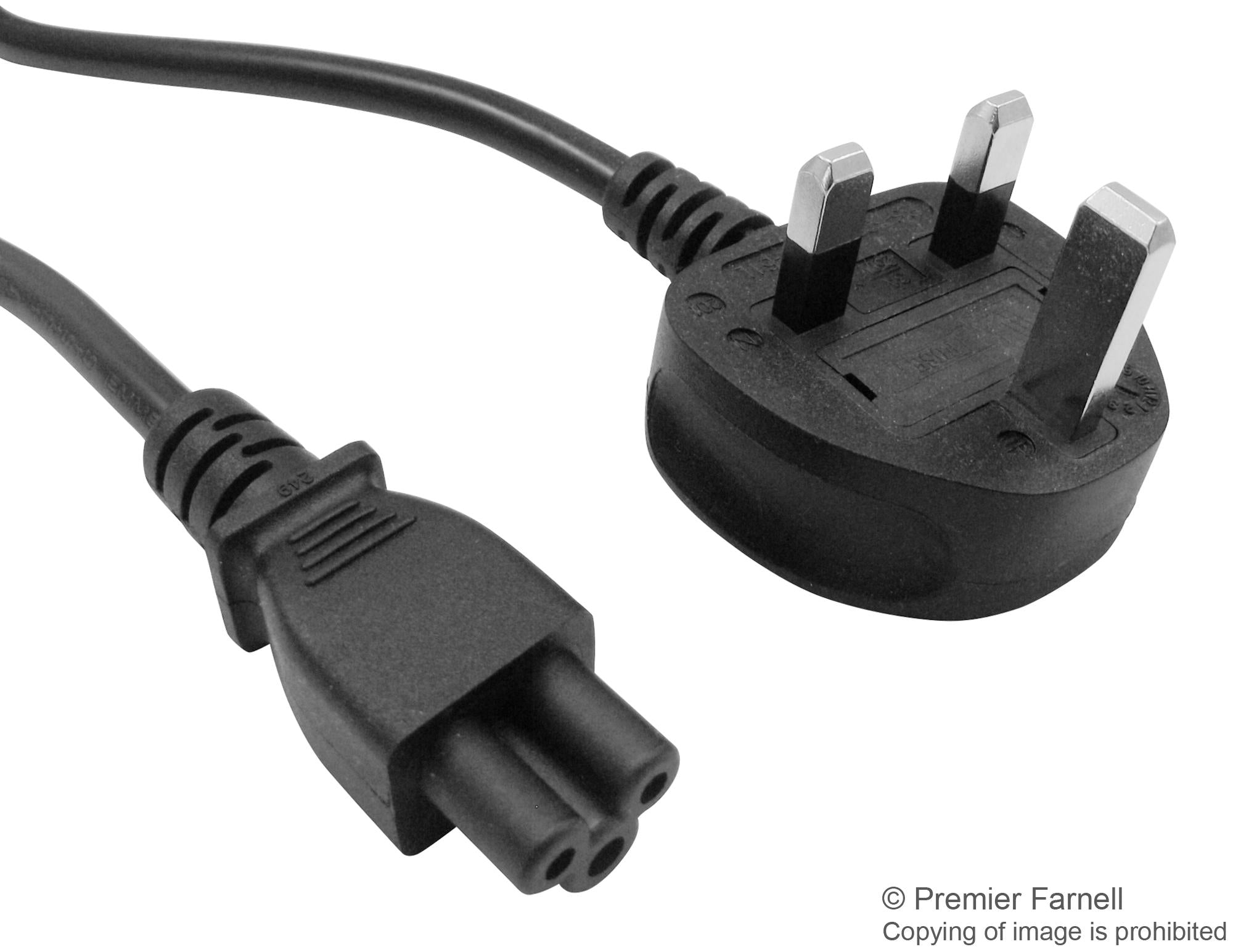 GW-151612 POWER CORD, UK PLUG-IEC 60320 C5, 2M MULTICOMP PRO