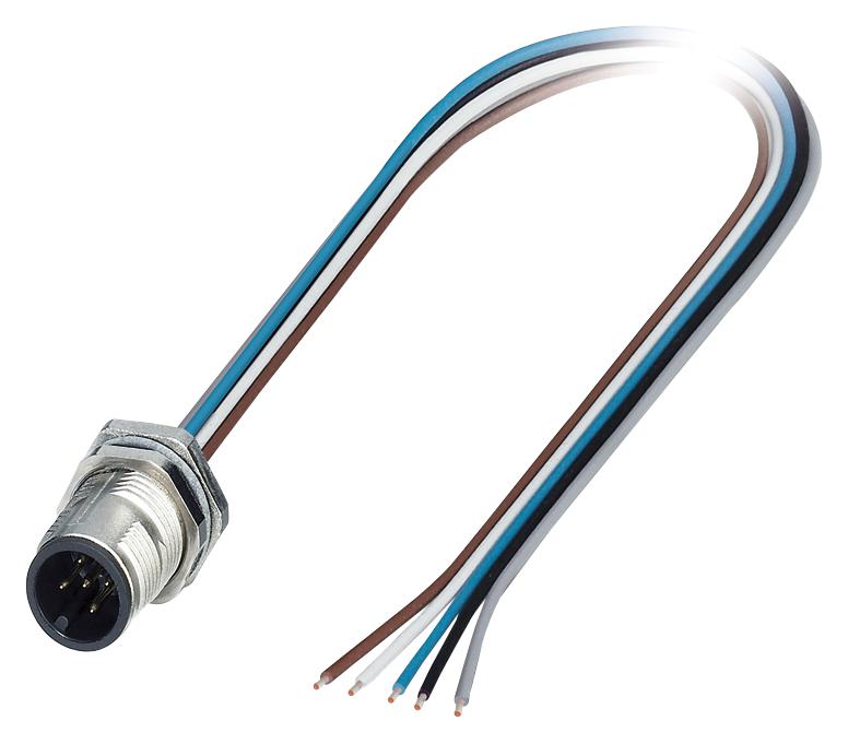 SACC-DSI-MS-5CON-M12/0,5 SCO SENSOR CORD, 5P, M12 PLUG-FREE END, 0.5M PHOENIX CONTACT