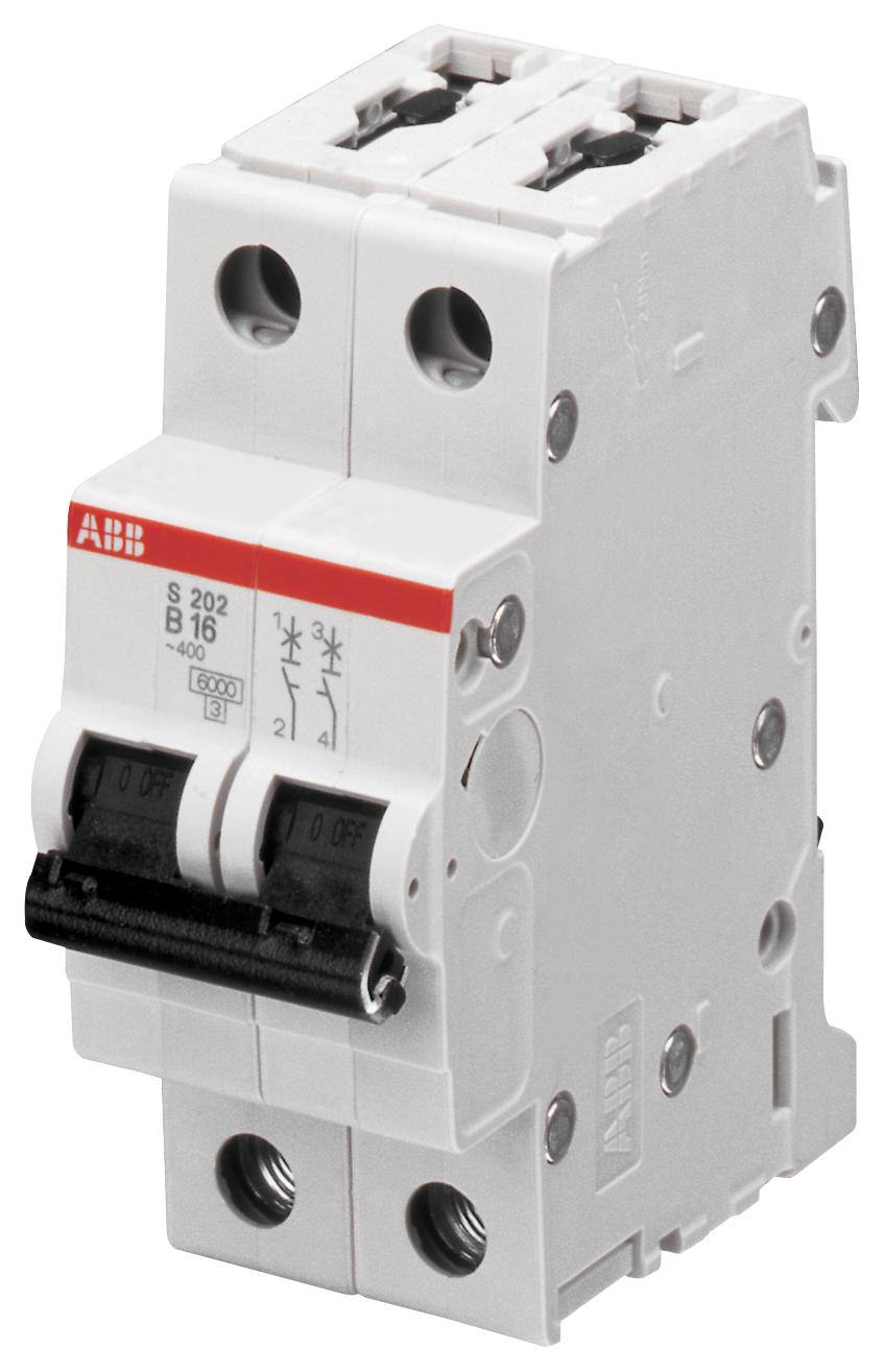 S202M-B40 CIRCUIT BREAKER, THERMAL MAG, 2 POLE ABB