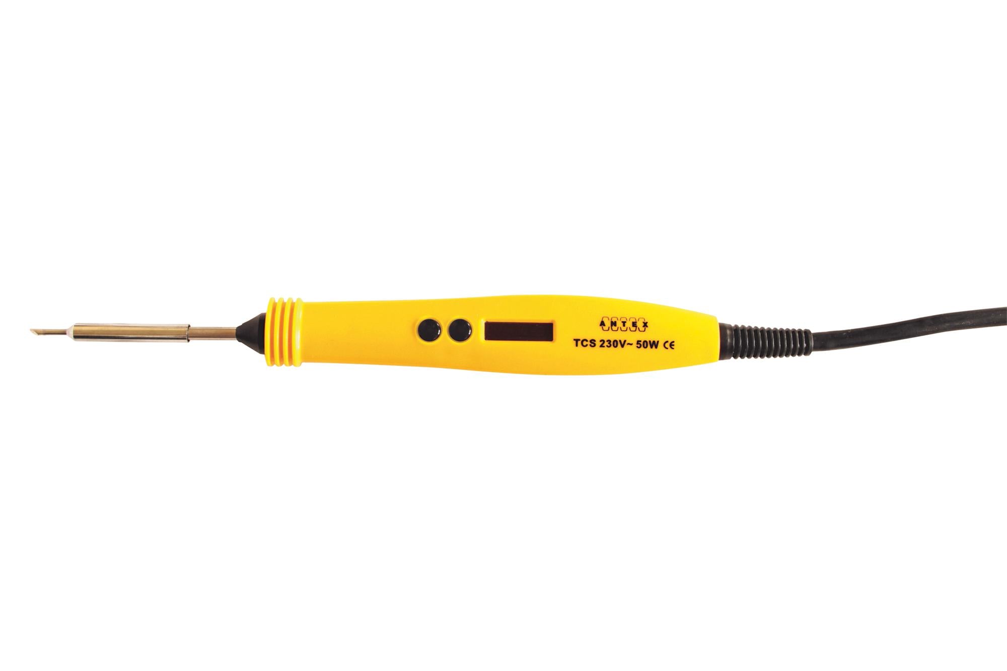 TCS230 UK SOLDERING IRON, 50W, 230VAC, UK ANTEX