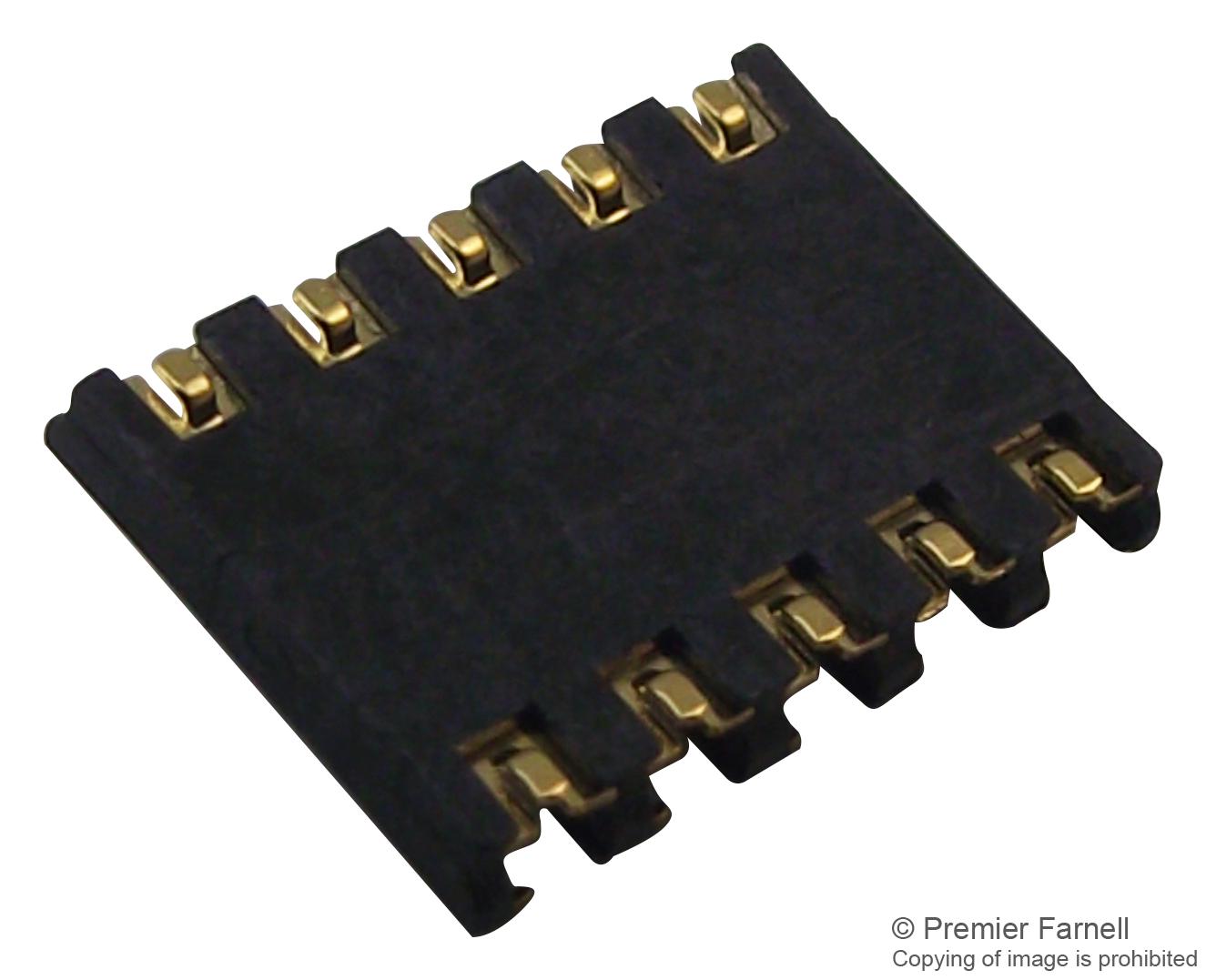 2199055-2 CONNECTOR, HEADER, 10POS, 2ROW, 1.25MM TE CONNECTIVITY